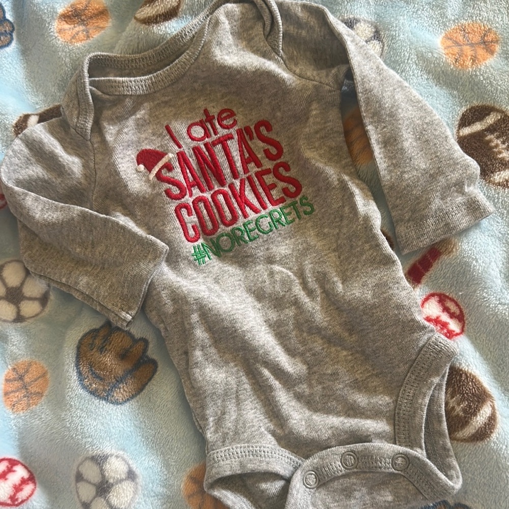 Carter's Christmas onesie